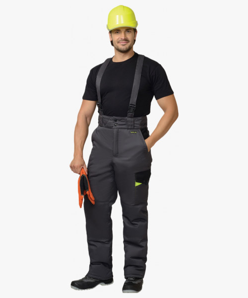 Костюм мужской зимний СИРИУС-ХОВАРД куртка, брюки, серый