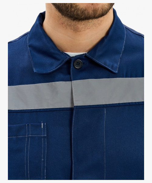 Костюм Лигор-1 СОП К. (тк.Смесовая,210) брюки, т.синий