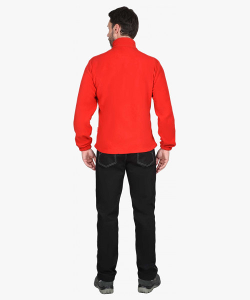 Куртк. флисовая красная