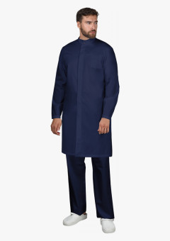 Халат СИРИУС-СИЦИЛИЯ мужской темно-синий