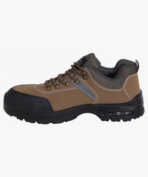 Полуботинки БИЗОН, иск. нубук, ПУ-ПУ