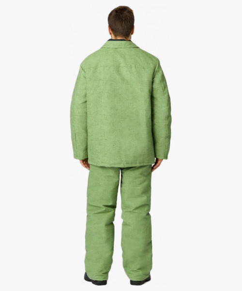 Костюм сварщика зимний 1 кл.защиты (тк.Брезент,480), хаки