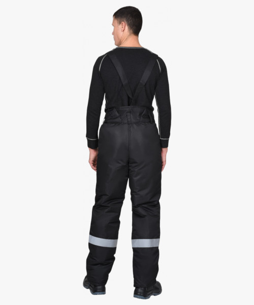 Костюм СИРИУС-КОМФОРТ куртка, брюки, темно-серый с черным