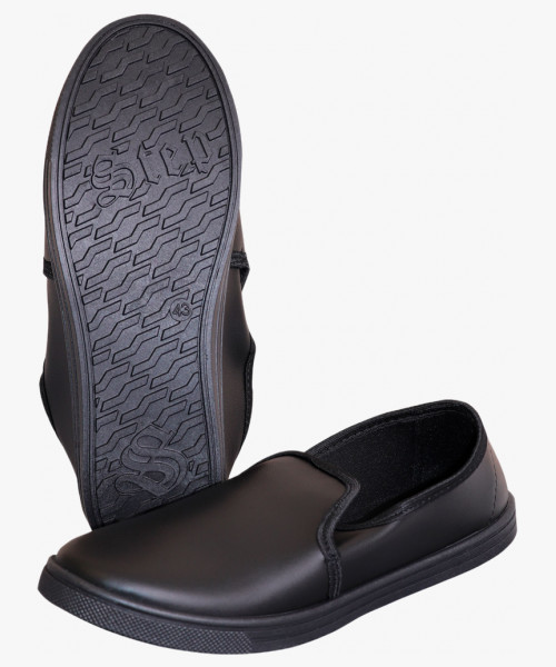 Тапочки-туфли рабочие (искусственная кожа, ПВХ)