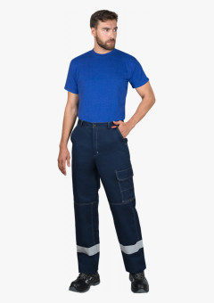 Футболка меланж васильковый 160 г/м2