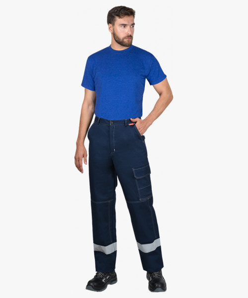 Футболка меланж васильковый 160 г/м2