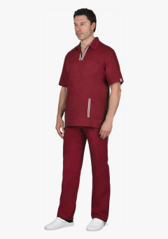 Костюм СИРИУС-ВИКТОР мужской бордовый