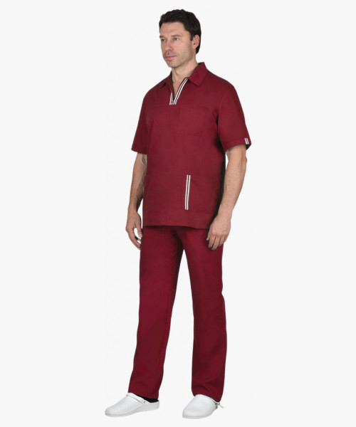 Костюм СИРИУС-ВИКТОР мужской бордовый