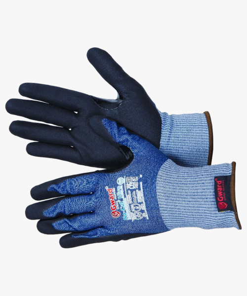 No-Cut Hiro Перчатки из HPPE-нити со стекловолокном с нитрильно-полиуретановым покрытием