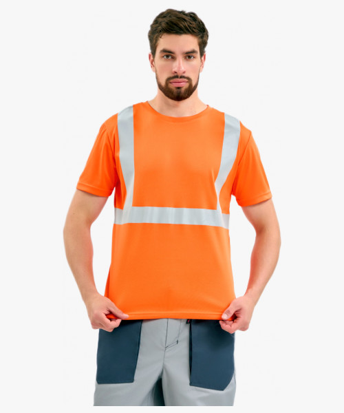 Футболка ProfLineSpecialist СОП (тк. Трикотаж, 140), оранжевый