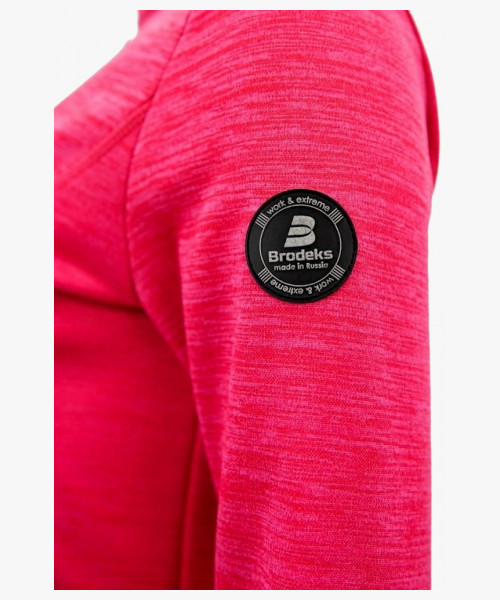 Толстовка флисовая женская Brodeks KS244 cation, цвет розовый