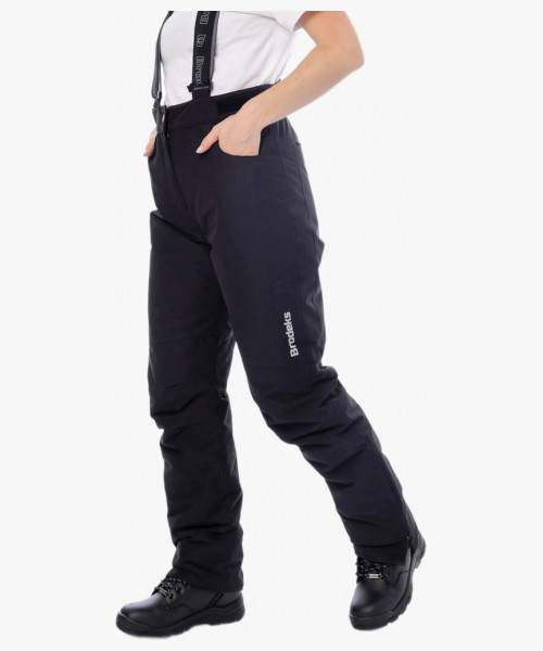 Брюки зимние женские Brodeks KW 358, цвет чёрный