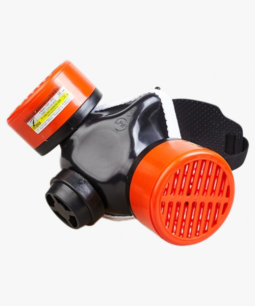 Полумаска Бриз-3201 (РУ) газопылезащитная с фильтром А1В1Е1К1Р1 RD