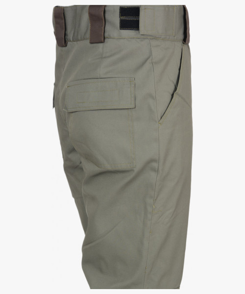 Костюм СИРИУС-КОБАЛЬТ куртка, брюки оливковый с темно-коричневым