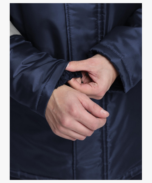 Куртка зимняя Стандарт (Оксфорд), темно-синий/васильковый