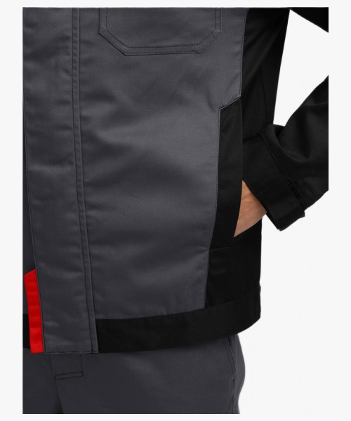 Костюм Сервис NEW (тк.Смесовая,240) п/к, серый/черный