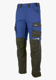 Брюки летние мужские Brodeks KS302, цвет синий, чёрный