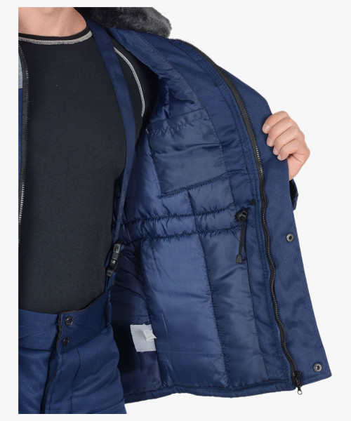 Куртка СИРИУС-ПРОФЕССИОНАЛ синяя с серым