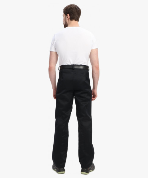 Костюм сварщика с усилением Арсенал-СОП 3 кл.защиты (тк.Хлопок-ОП,490) брюки, черный