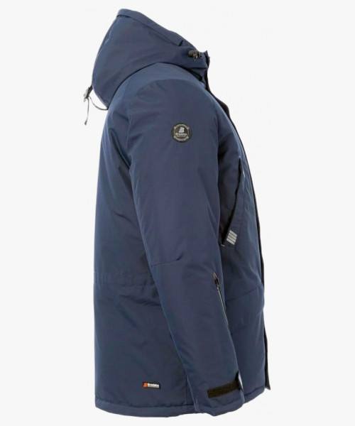 Куртка-парка зимняя мужская Brodeks KW204, цвет синий