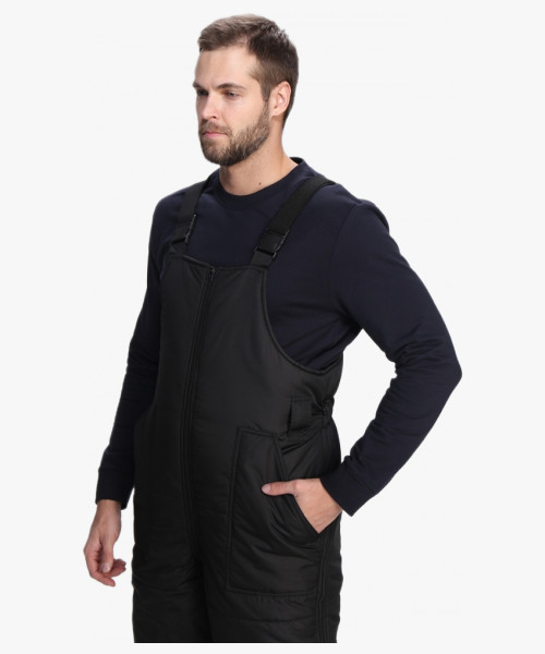 Костюм зимний Беркут (тк.Таслан) п/к, черный/красный