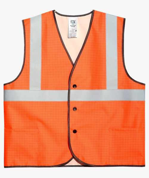 Жилет сигнальный огнестойкий Прометей СОП-3 (тк.Полиэфир,250) тип-3, лимонный