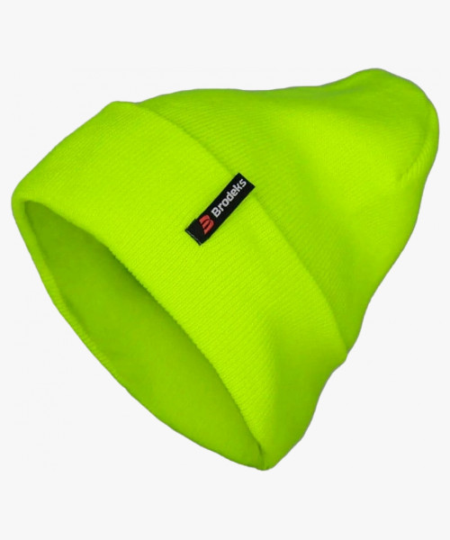 Шапка Brodeks Light Longer HV, цвет салатовый