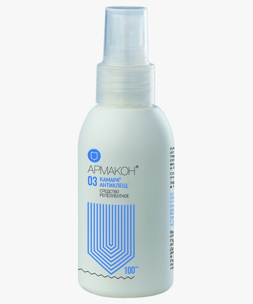 Спрей АРМАКОН™ КАМАРА АНТИКЛЕЩ репеллент 100 мл, 1202