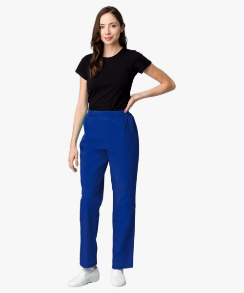 Брюки женские Классик (тк.ТиСи), васильковый