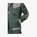 Костюм СИРИУС-ВЕСТ-ВОРК куртка, п/к зеленый со ср.серым