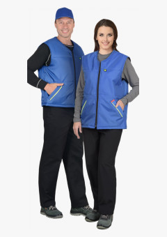 Жилет СИРИУС-КАССИР васильковый