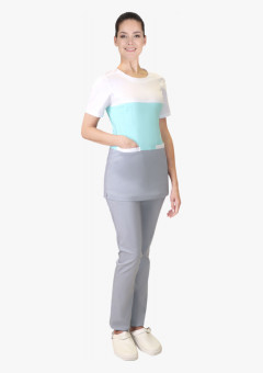 Костюм СИРИУС-РИАНА женский серый с мятным