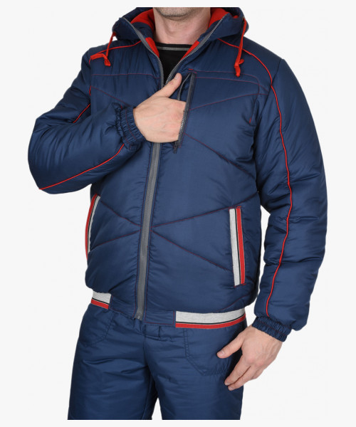 Костюм мужской СИРИУС-ИМИДЖ куртка, брюки, синий