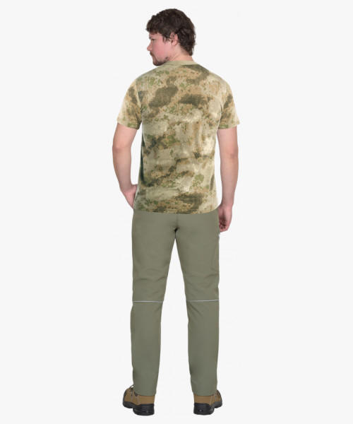 Футболка КМФ Мох песок