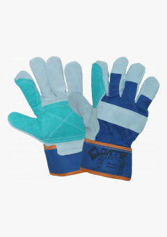 Перчатки спилковые комбинированные ДИГГЕР с усилением, ПЕР613