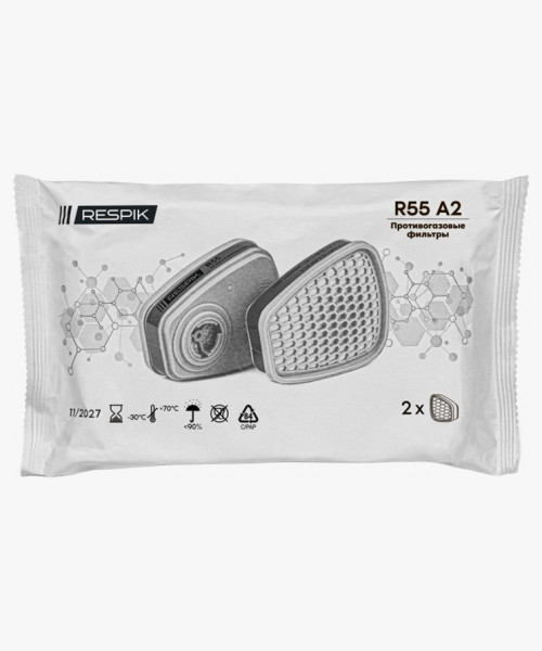 Фильтр противогазовый RESPIK® R51 А1 (2 шт)