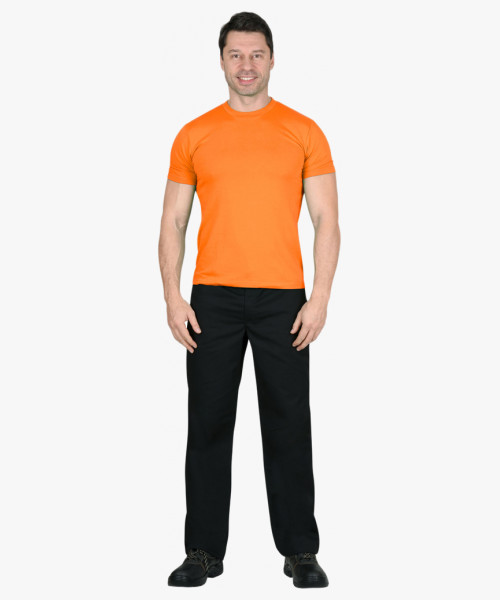 Футболка оранжевая 160г/м2