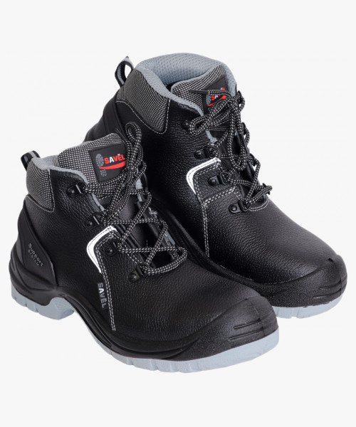 Ботинки PROTECTION/Ю, кожа, ПКП, ПУ-ТПУ (02891)