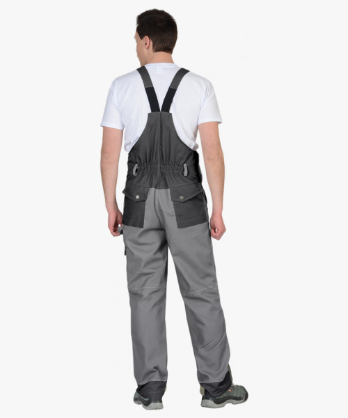 Костюм СИРИУС-ВЕСТ-ВОРК куртка кор., п/к, ср.серый с т.серым