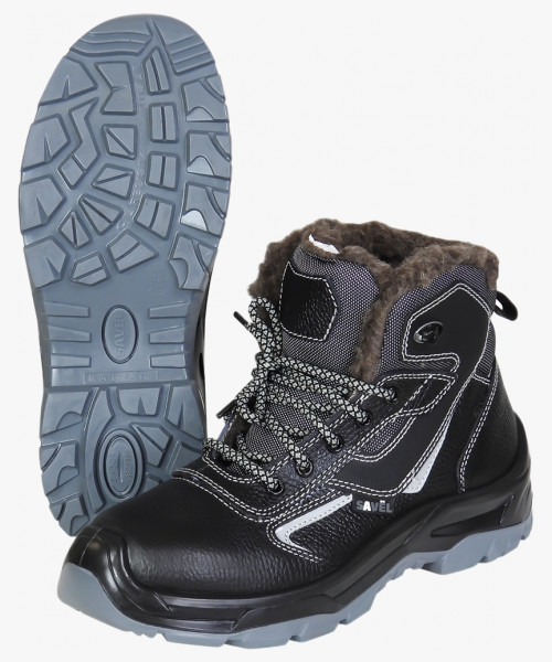 Ботинки SAVЁL-ДЖЕТ-ЗИМА кожа, шерстин, МП, ПУ-ТПУ