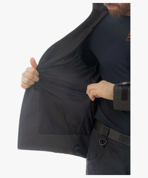 Куртка-парка летняя летняя Brodeks KS213, цвет чёрный