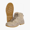 Ботинки СИРИУС-ДОЗОР замша (бежевые), ПУ-Нитрил