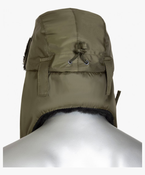 Шапка-ушанка СИРИУС-ЕВРО хаки