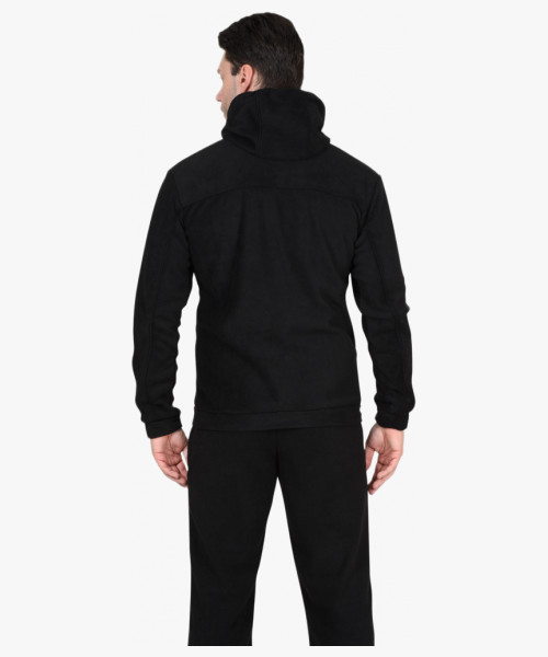 Куртка флисовая СИРИУС-МЕРКУРИЙ черная