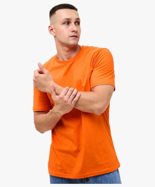 Футболка ProfLineBase (тк.Трикотаж,160), оранжевый