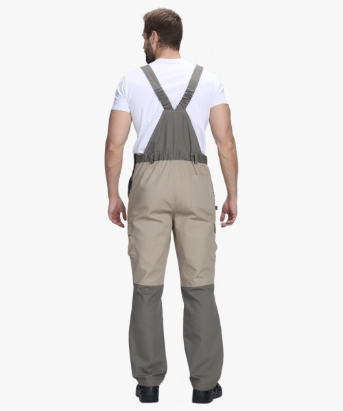 Полукомбинезон Челси (тк.Канвас,270), хаки/бежевый