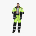 Костюм зимний сигнальный ProfLineSpecialist (тк.Оксфорд PU) брюки, желтый/черный