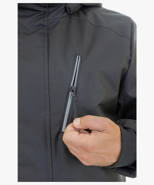 Куртка зимняя мужская Brodeks KW210, цвет чёрный