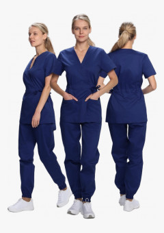 Костюм женский MedLine® Марго (тк.Смесовая,145), т.синий