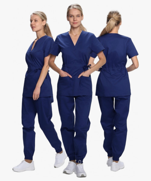 Костюм женский MedLine® Марго (тк.Смесовая,145), т.синий